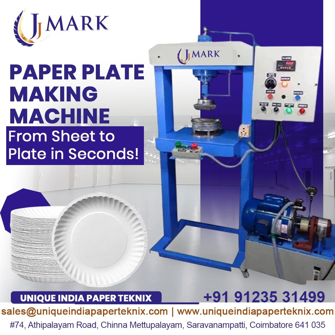 Paper Plate Making Machine Manufacturers in India
