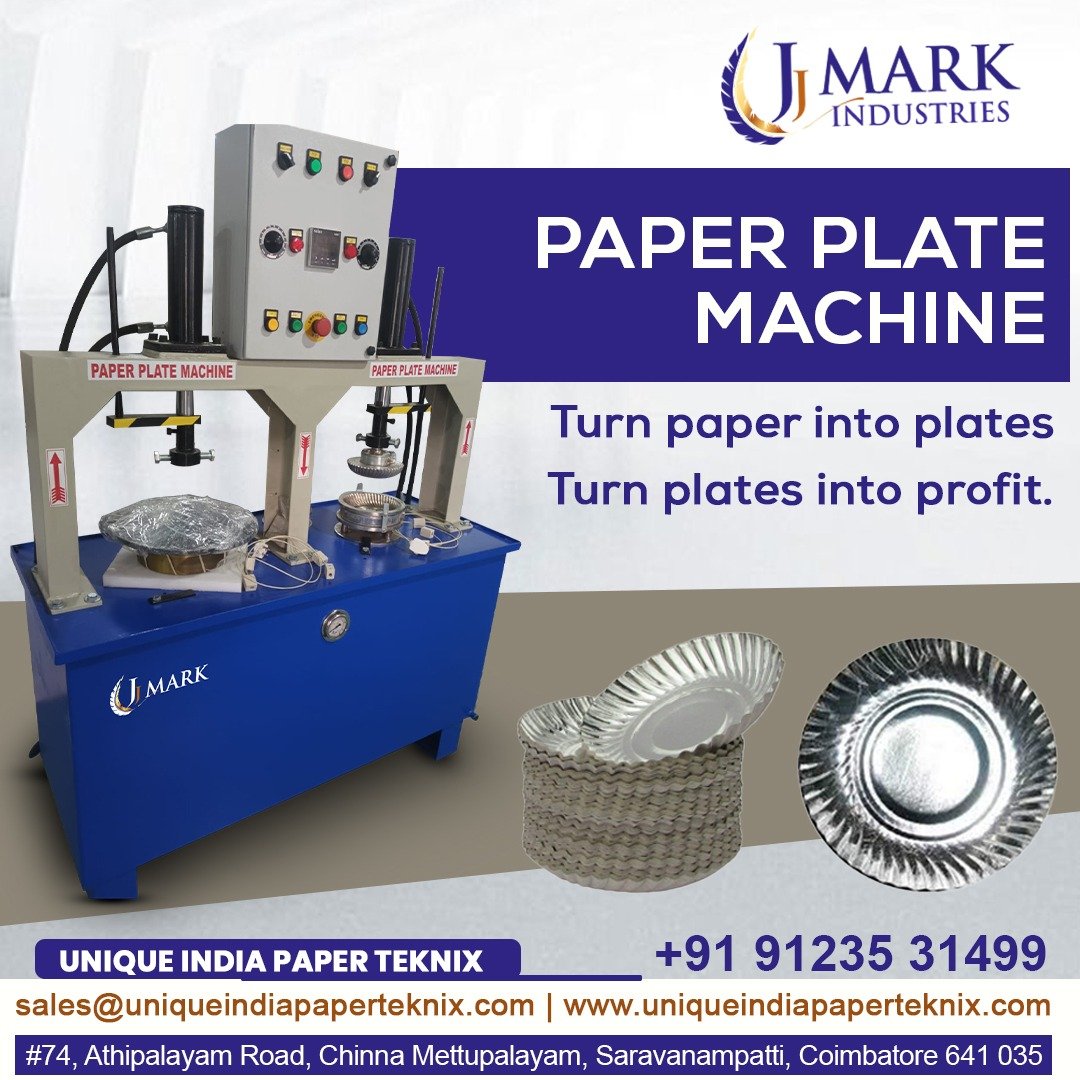 Paper Plate Making Machine Manufacturers in Coimbatore