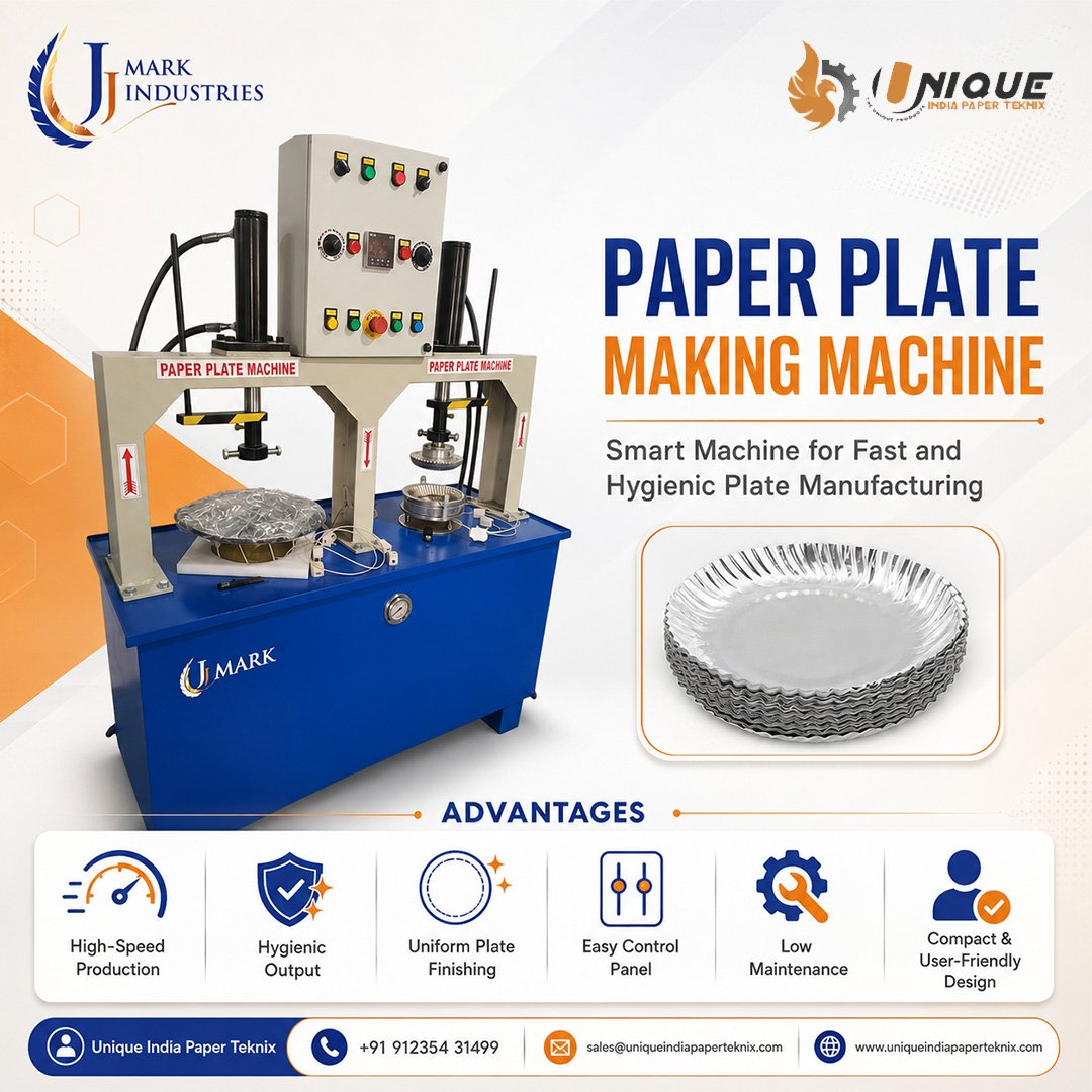 Paper Plate Making Machine Manufacturers in Tamil Nadu