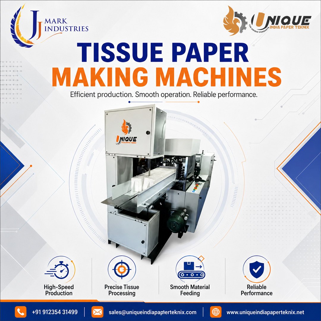 Tissue Paper Making Machine Low Cost in India