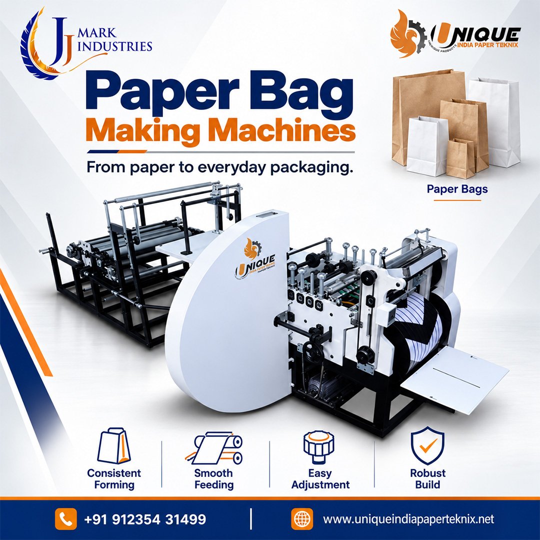 Paper Bag Making Machine | Commercial Bag Production